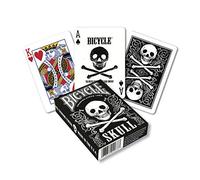 Bicycle Skull Carte da Gioco Teschio, 7 anni+