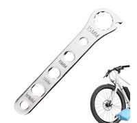 Bicycle Spoke Wrench Tool, Spoke Key Spanner, Bicycle Wheel Spoke Truing Tool for Bike Wheel Cycle Wrench 10-15 Gauge for Adjust Cycling Wheel Tension, 6-Slot and Road Rim Adjustment Tool