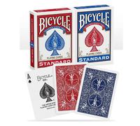 Bicycle Standard Rider Indietro 2er-Pack Carte Gioco Rosso & Blu