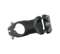 Bicycle Stem Aluminum Alloy 60mm 25.4mm Black | 60mm length, 25.4mm clamp, 28.6mm steerer, lightweight alloy, black finish