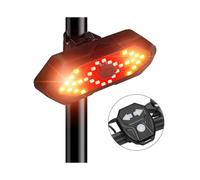 Bicycle Tail Light Usb Rechargable Turn Signals Smart Wireless Remote Control Bike Rear Light