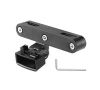 Bicycle Taillight Bracket - Rail Fitting, 36 Grams Polycarbonate Lamp Clip, Universal Saddle Post Warning Light Stand, Black Resin Reflector Stay | Cycling Gear For Commuters & Racing Pros