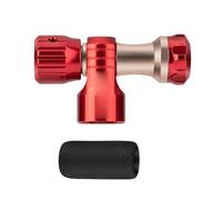 Bicycle Tire Inflator - Quick Connect Pump Head | Tire Inflator Attachment with Valve Adapter for and Valves, Road and Mountain Bike, Compact Cycling Repair Tool