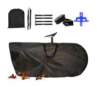 Bicycle Travel Bag - Fork Mount Stabilisation Organizer | Transport Bicycle Storage Bag,for Moving School Balcony Storeroom Home Dorm Apartment