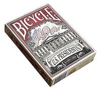 Bicycle US Presidents Playing Cards, Red