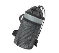 Bicycle Water Bottle Holder,Adjustable Insulated Handlebar Bag,with Mesh Pocket Bicycle Bottle Holder | Ideal For Phone Storage Handlebar Cycling Mountain Road Commuting
