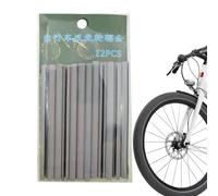 Bicycle Wheel Reflector Set, 12 High Visibility Spoke Glow Sticks for Mountain Bikes,17g Multifunctional Reflectors for Enhanced Safety And Visibility, Size: 0.07-0.01x0.02 Inches / 3.15 Inches.