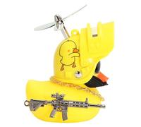 Bicycles Elaster Duck - Materiale durevole, forma del cartone animato, suono cigolante, dimensioni compatte | Giocattolo in bicicletta decorativo per bambini, esperienza di equitazione, ragazzi e raga
