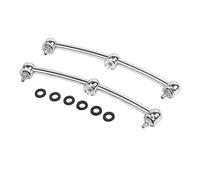 BID4ZE Chrome parafango anteriore laterale Spear Trim per Harley Heritage Softail FLST/EFI FLSTI/Classic EFI FLSTCI/Classic FLSTC Softail Deluxe FLSTN 1986-2017