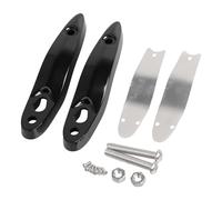 BID4ZE Kit di riposizionamento dell'indicatore di direzione posteriore nero compatibile con Harley Heritage Softail Classic FLSTC Softail Deuce FXSTD 2000-2023 (tranne FXDR)