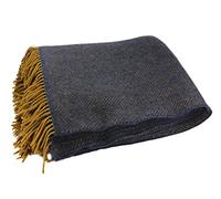 Biddy Murphy Coperta irlandese in lana merino e cashmere, 137,2 x 180,3 cm