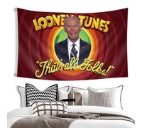 Biden Flags Funny | Bandiera della fattoria - 9 x 1,5 m That's All Fulks bandiera, per interni ed esterni, stampa banner poster bandiera per la decorazione della camera da letto