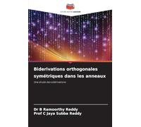 Biderivations orthogonales symétriques dans les anneaux: Une étude des sidérivations