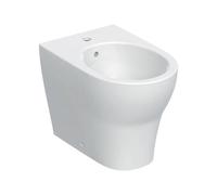 Bidet a pavimento Geberit Selnova premium a filo parete con fissaggio nascosto