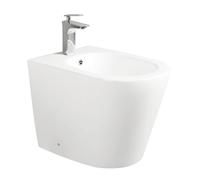 Bidet a pavimento YJ-1380FMW bianco opaco 36.5x56x40 cm.