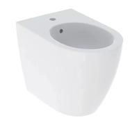 BIDET A PAVIMENTO GEBERIT ICON A FILO PARETE, FISSAGGIO NASCOSTO BIANCO