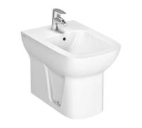 Bidet a terra serie S20, filo parete, ceramica bianca VITRA