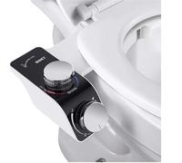 Bidet autopulente con doppio ugello, pressione 'acqua regolabile, non elettrico, caldo freddo, attacco for bidet(3-8 Europe FR ES NL)