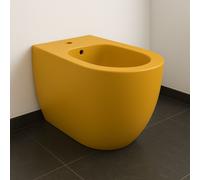 Bidet Ceramica a Pavimento Colore Miele Lucido Bloom - CONFEZIONE: 1 pz.