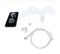 Bidet con attacco for sedile WC non elettrico, spruzzatore con controllo della pressione, doppi ugelli for lavaggio frontale e posteriore B