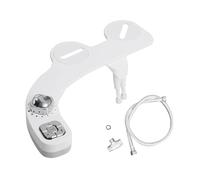 Bidet con spruzzatore for WC, non elettrico, autopulente, doppi ugelli retrattili, pressione 'acqua regolabile
