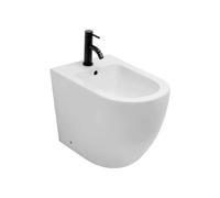 BIDET FILO PARETE ""KAIROS"" Bianco Lucido - Monoforo