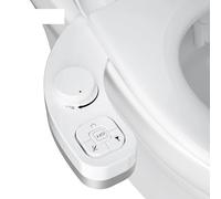 Bidet non elettrico - Doppio ugello autopulente (lavaggio frontale e posteriore) Attacco for sedile del water con bidet ad acqua(1-2 RU IL BR CL Asia)