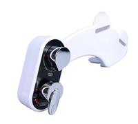 Bidet per sedile del WC, spruzzatore per acqua calda, fredda e calda, non elettrico, per la pulizia del WC musulmano Shattaf giapponese con doppio ugello (Warm3-8 per l'Europa)