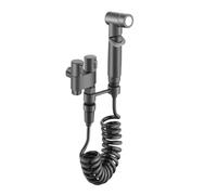 Bidet Portatile For WC, Spruzzatore, Rubinetto For, Soffione Doccia, Igienica, Rubinetti For, A Doppia Uscita, Accessori For Pressione Dell'Acqua Regolabile(Gray)