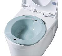 Bidet Portatile per WC Universale,Bidet Portatile per Donne in Gravidanza,Rialzo WC e Bidet in per Anziani e Disabili,Adatto a tutti i WC Standard,Blu