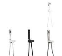 Bidet Portatile Set doccia con ugelli for bidet WC nero