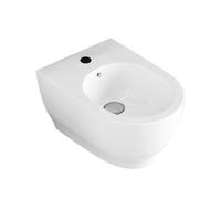 BIDET SOSPESO MOON ASTER Sanitari Ceramica RAK Erogazione rubinetto