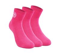 BIDI BADU Anchor Ankle Move Calzini Da Tennis Confezione 3-Rosa in rosa, Taglia: 47-50