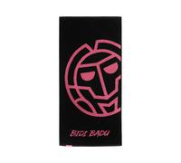 BIDI BADU Badehandtuch 50x100cm Asciugamano - nero, rosa