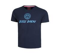 BIDI BADU Beach Spirit Logo Chill Maglietta Ragazzi in blu scuro, Taglia: 128