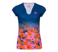 BIDI BADU Bella 2.0 Tech V-Neck Maglietta Donna in blu scuro, Taglia: XS