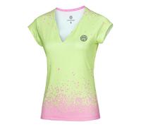 BIDI BADU Bella Tech Maglietta Donna in verde chiaro, Taglia: L