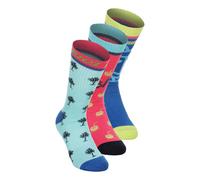 BIDI BADU Bold Bro II Crew Printed Move Calzini Da Tennis in multicolore, Taglia: 35-38