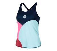 BIDI BADU Bubble Canottiera Donna - Blu Scuro, Turchese, Taglia: S
