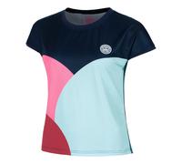 BIDI BADU Bubble Maglietta Donna - Blu Scuro, Turchese