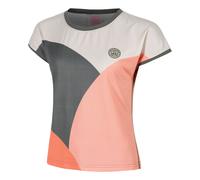 BIDI BADU Bubble Maglietta Donna-Grigio,Corallo in grigio, Taglia: S
