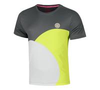 BIDI BADU Bubble Maglietta Uomini - Grigio, Giallo Limone, Taglia: XXL