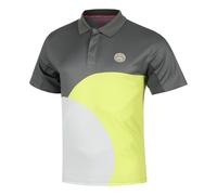 Bidi Badu Polo Bubble Uomo Grigio/Giallo Limone Taglia S