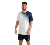 BIDI BADU Crew 2.0 Maglietta Uomini - blu scuro, bianco