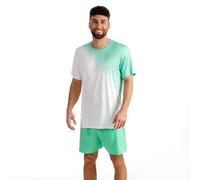 BIDI BADU Crew 2.0 Maglietta Uomini - verde, bianco, Taglia: XS