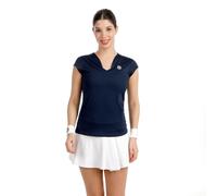 BIDI BADU Crew 2.0 V - Neck Maglietta Donna blu scuro
