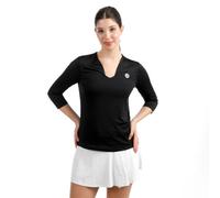 BIDI BADU Crew 2.0 V-Neck Manica lunga Donna-nero in nero, Taglia: XS