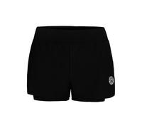 BIDI BADU Crew 2in1 Pantaloncini Donna - Nero, Taglia: M
