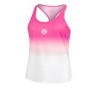 BIDI BADU Crew Gradiant Canottiera Donna - Rosa, Bianco