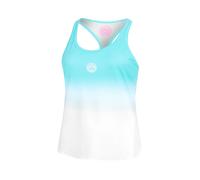 BIDI BADU Top sportivo acqua / blu cielo / bianco naturale, Taglia 128